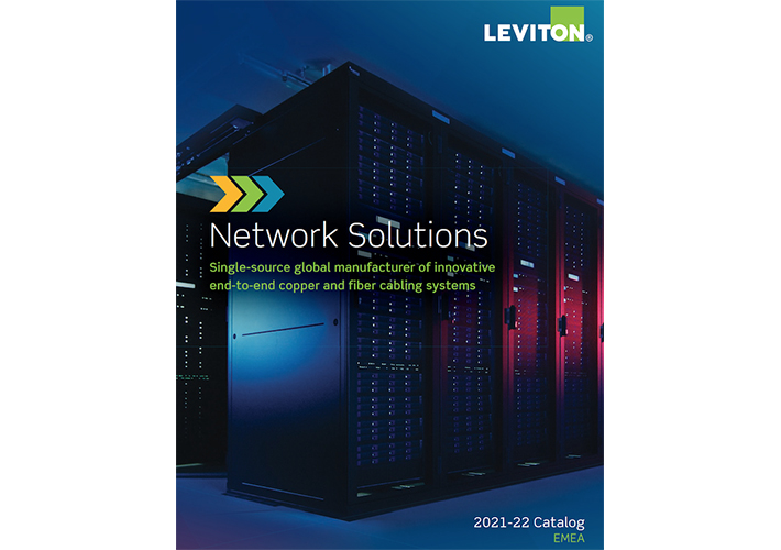 foto noticia Las novedades del nuevo catálogo “Network Solutions 2021” de Leviton, ya en Grupo COFITEL.